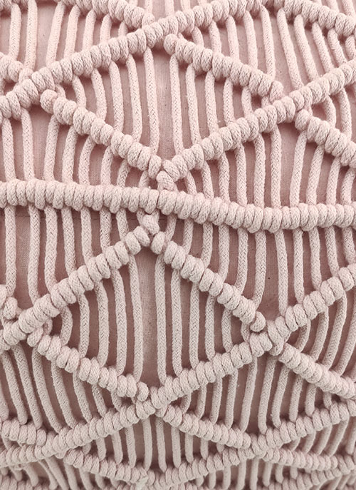 MACRAME POUF 29505 - Image 4