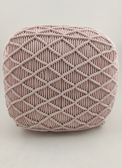 MACRAME POUF 29505 - Image 3