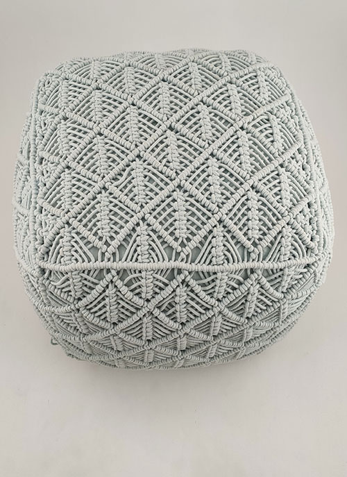 MACRAME POUF 29507 - Image 2